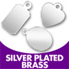 Silver Plated Tags