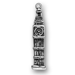 Sterling Silver Big Ben Charm