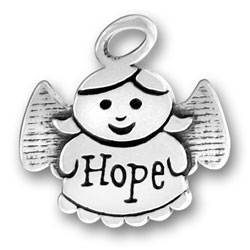 Sterling Silver Hope Angel Charm