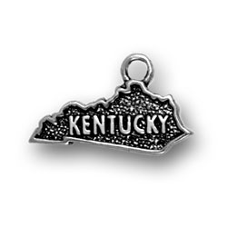 Sterling Silver Kentucky Charm