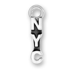 Sterling Silver NYC Charm