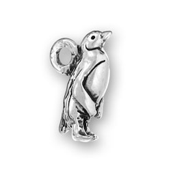 Sterling Silver Penguin Charm