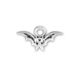 Sterling Silver Small Bat Charm