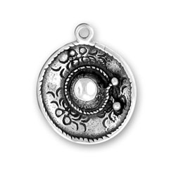 Sterling Silver Sombrero Charm