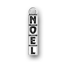 Pewter Holiday Noel Charm
