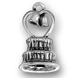 Wedding Cake Charm Sterling Silver, Made in the USA Wedding Cake Charm Sterling Silver, Made in the USA